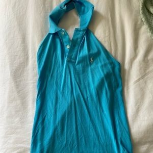 Blue Ralph laurn halter